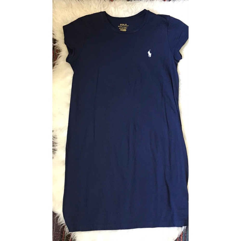 Polo navy blue T-Shirt Dress